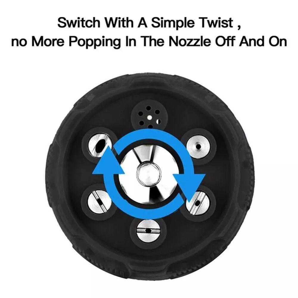 6in1 Pressure Washer Nozzle 1/4Inch Spray Head New Washer Nozzle