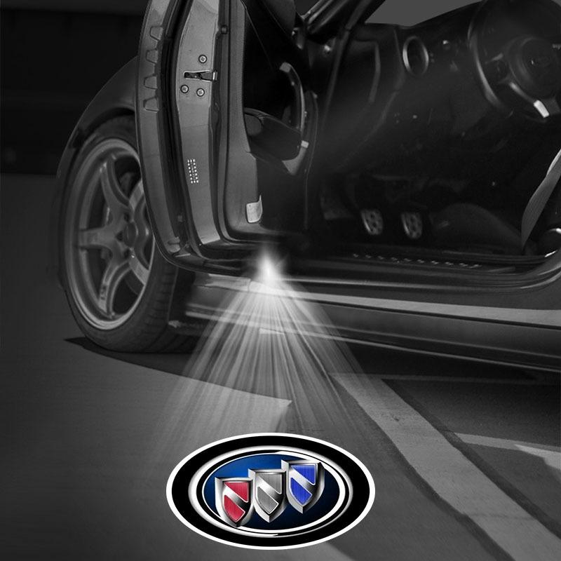 HD LED Добро пожаловать Свет Проекторные Лампы Двери Автомобиля Автоаксессуары Для Buick Regal Lacrosse Avenir Envision Angkola Electra Anthem Cascada Avista Riviera