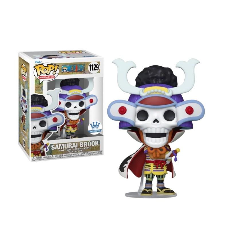 Funko Pop One Piece Брук Фигурка Модель 10см ПВХ Материал Красочная Упаковка Аниме Персонаж