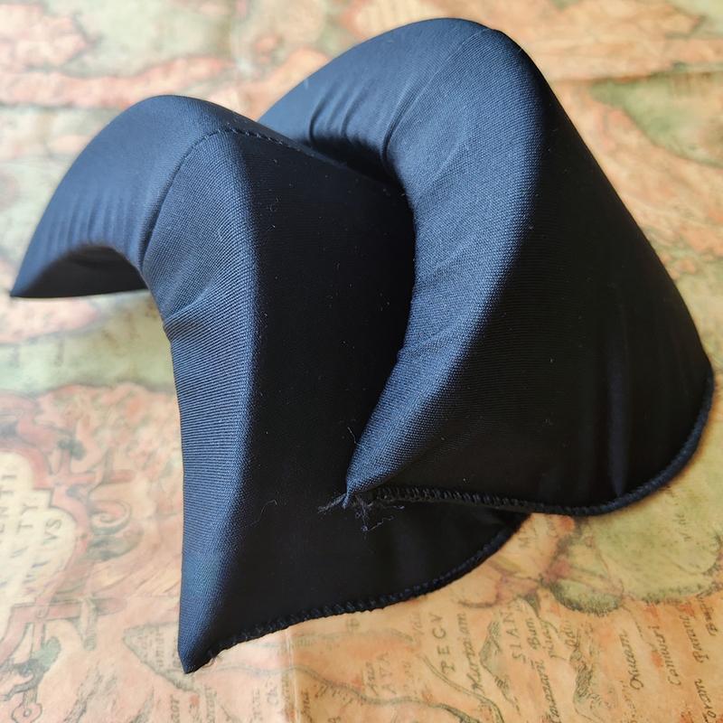 1Pair 3.5cm Thickness Shoulder Pads Right Angle Encryption High Pads Sewing Accessories Foam Shoulder Pads for T-Shirt Clothes