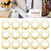 Supplies Paper Clamp Desktop Decoration Clamps Stand Photos Clips Place Card Table Numbers Holder