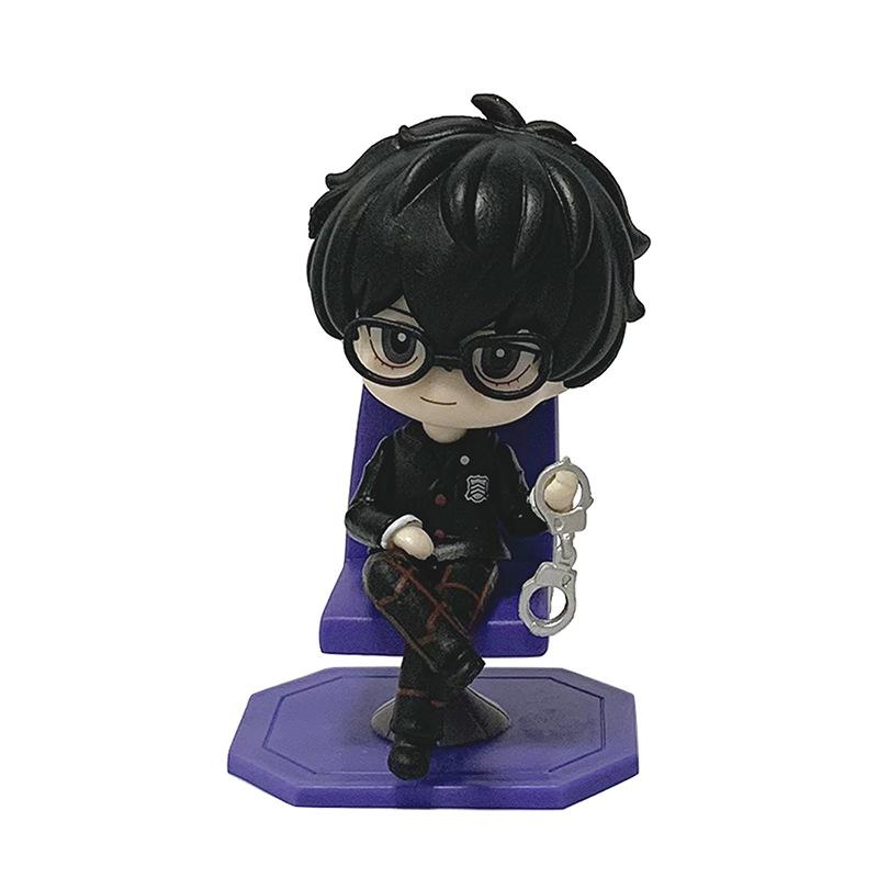 Игровая Аниме Фигурка Persona Ю Наруками Qset Юки Макото Кукла Амамия Рен Модель Действия Игрушки Подарок 4 Для Детей Развлекательные Веселые Игра Безопасная