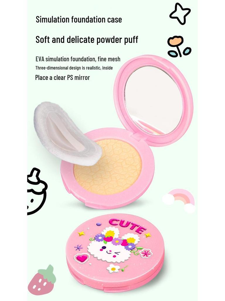 Children's Cross-Border Cosmetic Play Set: Lipstick, Nail Polish, Makeup Box, Princess Dressing Table Toy
