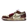 Jordan Кроссовки Air Jordan 1 Vintage Баскетбольные Унисекс Низкие Бежевый/Красный/Коричневый HF3148-102(Team80-S-BOX)