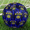 Mi-lan FC Emblem Printed Size 5 Soccer Balls, High-Quality, Anti-Slip, Protective Football, A Unique Gift , Birthdays, Christmas Gifts
