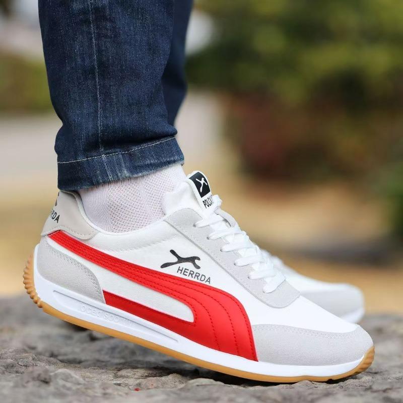 Мужская обувь весна и лето новый тренд универсальная модная удобная парусиновая дышащая для отдыха спортивная