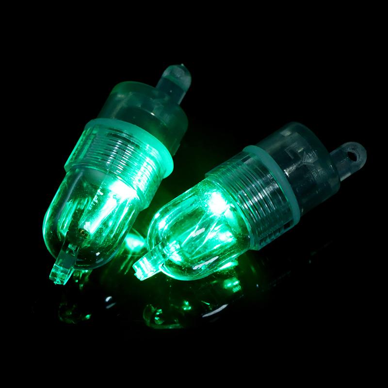 2шт светодиодный светильник для ночной удочки с умным датчиком поклевки, сигнальная лампа