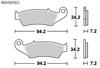 KITACO SBS 694RSI Sintered Metal Braking Caliper for GasGas DR-Z400S, RM-Z450, KX250, KX450F, Aprilia, Beta, Bimota, (777-0694077)