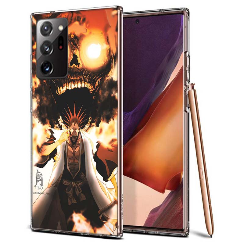 BLEACH Zaraki Kenpachi Phone Case for Samsung A55 A35 A25 A15 A07 A05S A16 A17 A26 A36 A37 A56 A57 Galaxy Note 20 10 A50S A71 A5