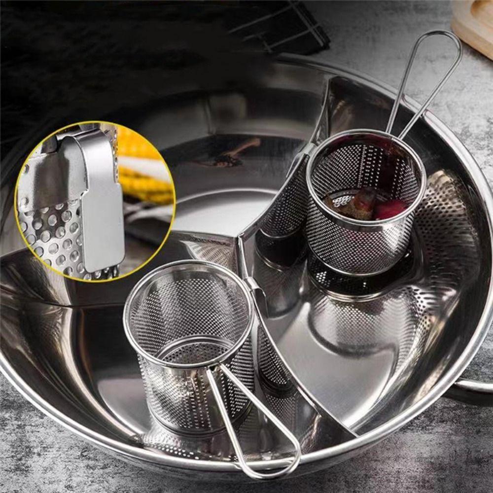 Chip Fryer Cooking Tools Hot Pot Shop Kitchen Fry Basket Vermicelli Screen Hot Pot Spoon Filter Net