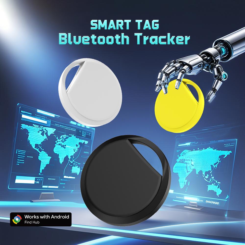 Трекер для дальнего слежения за пределами зоны действия Bluetooth, поисковик для отслеживания для Android, Google Find Hub к смарт-метке для Samsung Xiaomi GMS