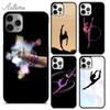 Dance Gymnastics Phone Case for iPhone 11 12 13 14 Pro Max Mini X XR XS SE 2020 5 6S 7 8 Plus Samsung Galaxy S21 S22 Cover Shell