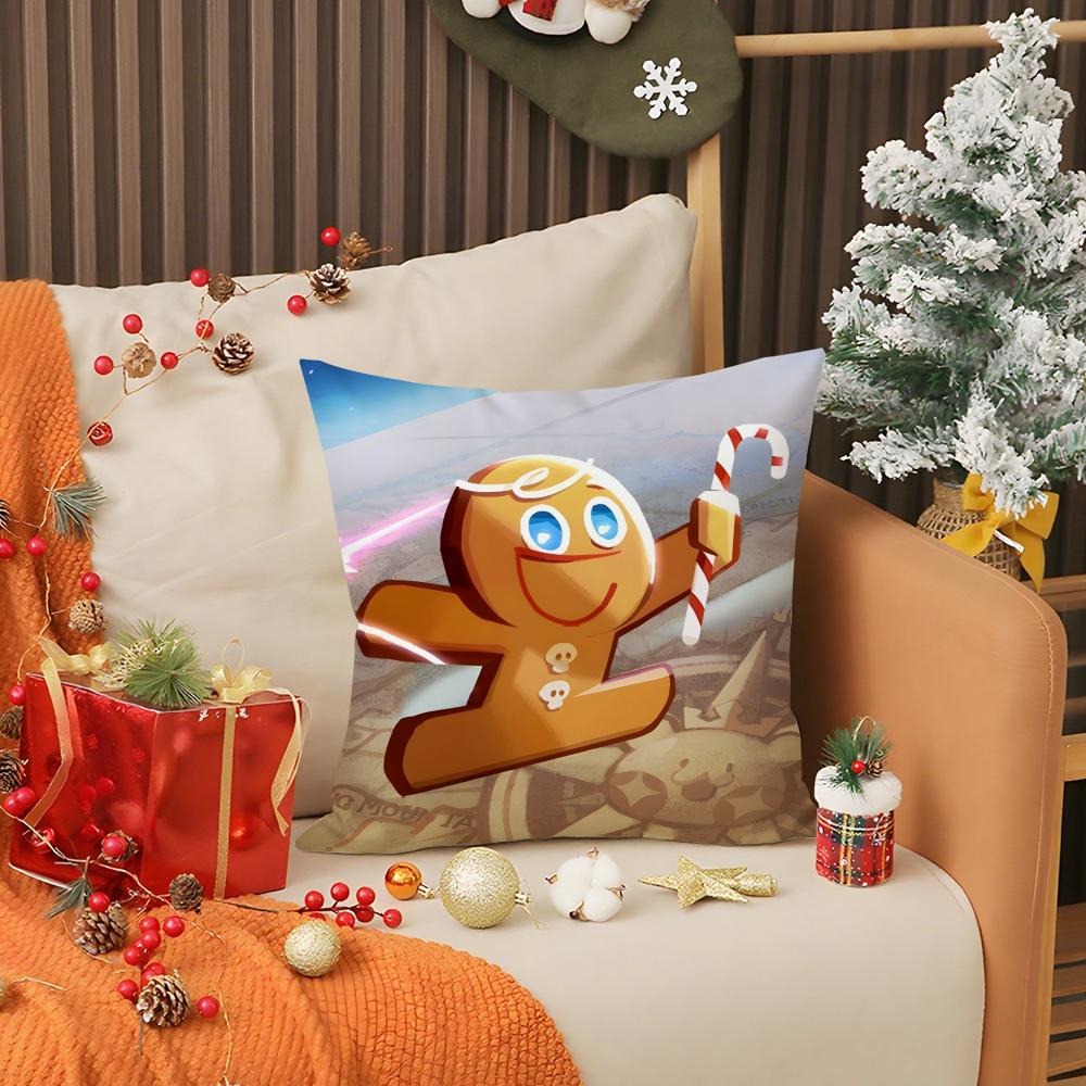Горячая игра C-Cookie Run Kingdom Наволочка Декоративная наволочка для дивана в гостиной Простая домашняя легкая роскошь Печатная подушка