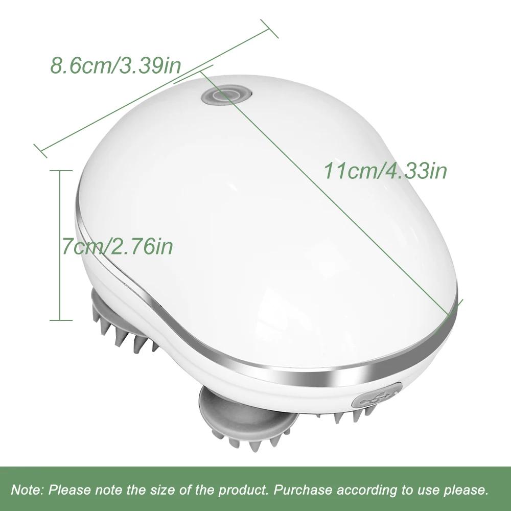 Head Massager Electric Deep Tissue Scalp Cat Massager Health Care Relax Shoulder Neck Body Massage Kneading Vibrating Device