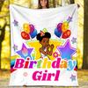 Gracie's Corner Theme Printed Blanket - Perfect for Couch, Bed, Travel & Outdoor Use | Machine Washable, Cozy & Durable.