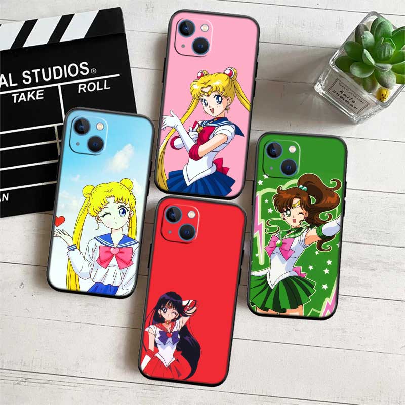 UP44 S-Sailors M-Moon New High-End Shell Phone Case for Xiaomi Poco C40 C50 C51 C55 C65 C71 C75 F3 F5 F6 F7 M2 M3 Pro Ultra