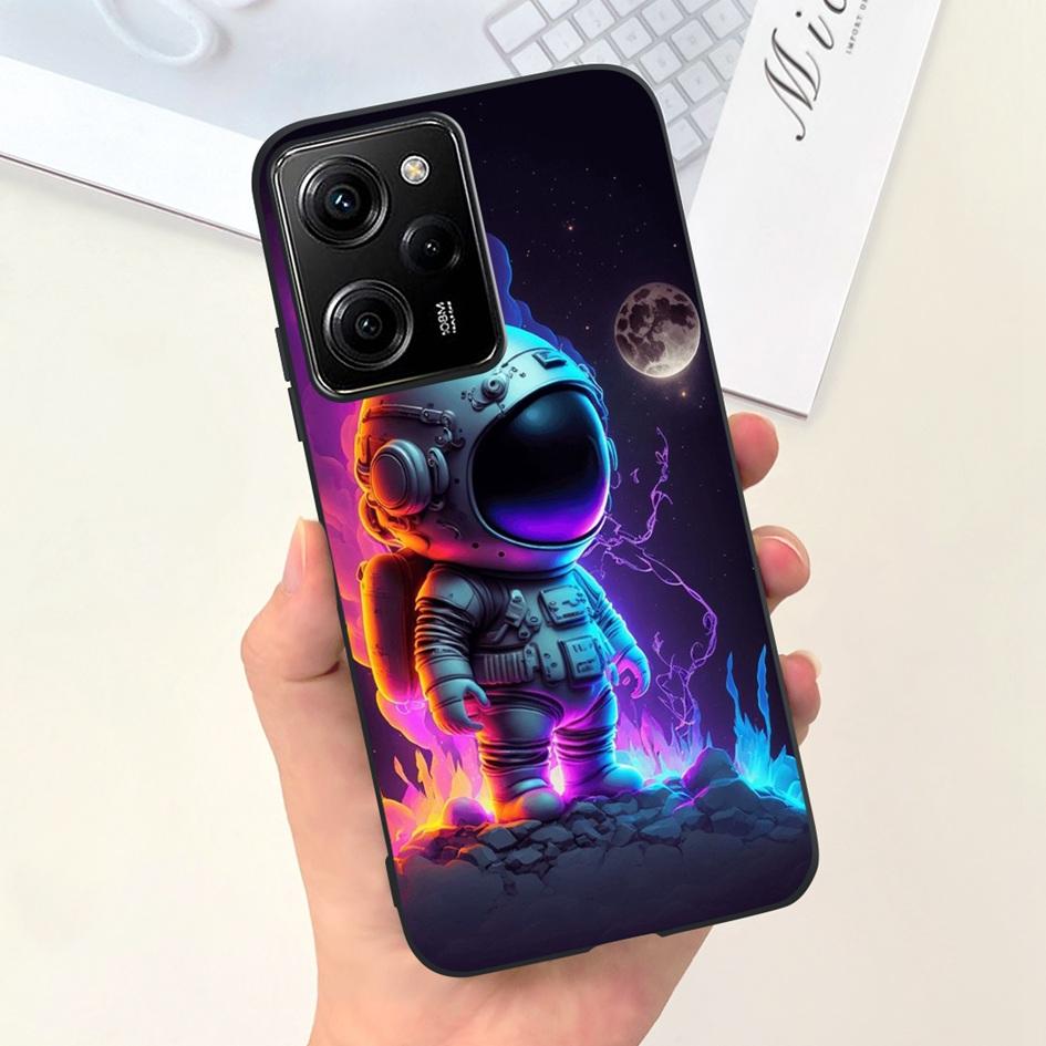 Для Xiaomi Poco X5 Pro 5G Чехол Ударопрочный Силиконовый Модный Узор Мягкая Тонкая Задняя Крышка Для Xiaomi Poco X5 X 5 PocoX5 X5Pro Capa