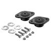 10mm 85A Polyurethane Rear Shock Mounts for BMW E46 E36 E30 Z3 E36 Z4 E85 E86, Replace for 33521128734, 33521128819, 33526772864