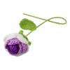 Rose Wedding Decoration Woven Hand Knitting Rose Artificial Flower Fake Flowers Knitting Flower