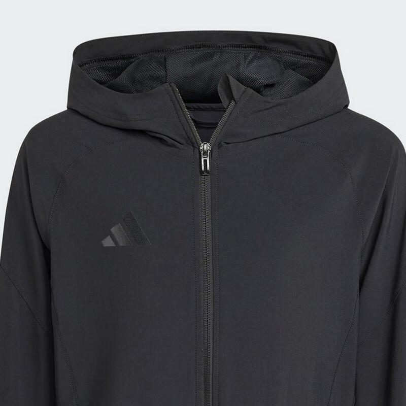 adidas Подростковая повседневная спортивная куртка с капюшоном JX9504