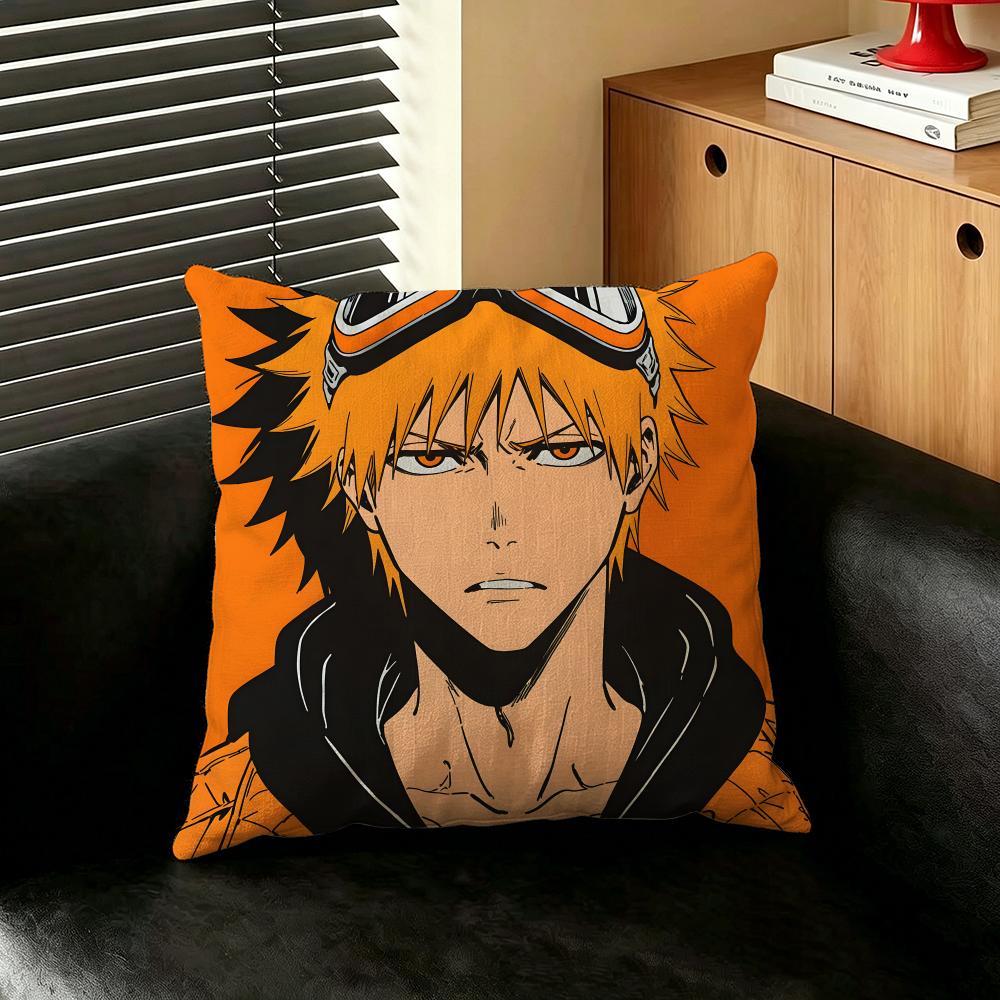 Anime BBLEACH Cushion Cover Creative  pillowcases for interior decoration office living room home Car hot