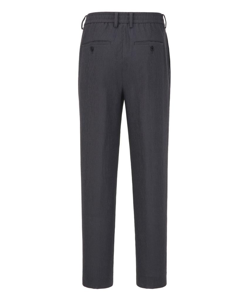 Jilseutyueoteunyuyogmaen Summer Texture String Setup Pants - Dark Gray (Jnpa6B386G3)