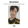 Seventeen Официальная фотокарточка из серии TOUR FOLLOW TO SEOUL, ветровка