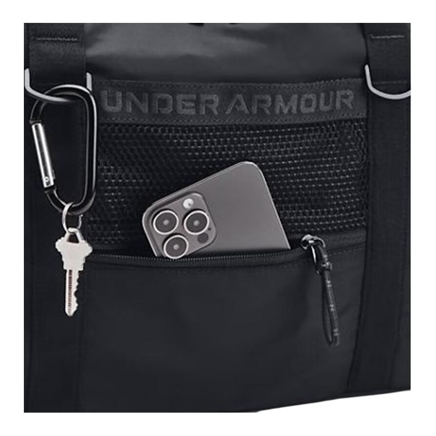 New Under Armour Polyester Tote Bag, Shopping Bag, Shoulder Bag, Handbag Regular Women's Black 1381907-002