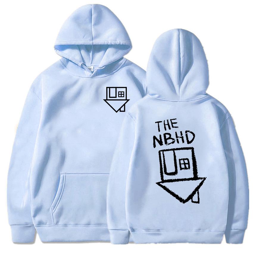Женская мужская одежда NBHD The Neighbourhood Band Printing Толстовки унисекс уличная одежда зимние мягкие удобные пуловеры с капюшоном
