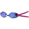 Mizuno Очки для плавания Accel Eye N3JEC581 лимитированной серии, темно-синие с фиолетовым, унисекс (Тип без амортизации) Зеркало,