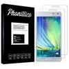 Tempered Glass for Samsung Galaxy A3 2015 A300 - [Pack 2] Ultra Resistant Screen Protector Glass Film [Phonillico®]