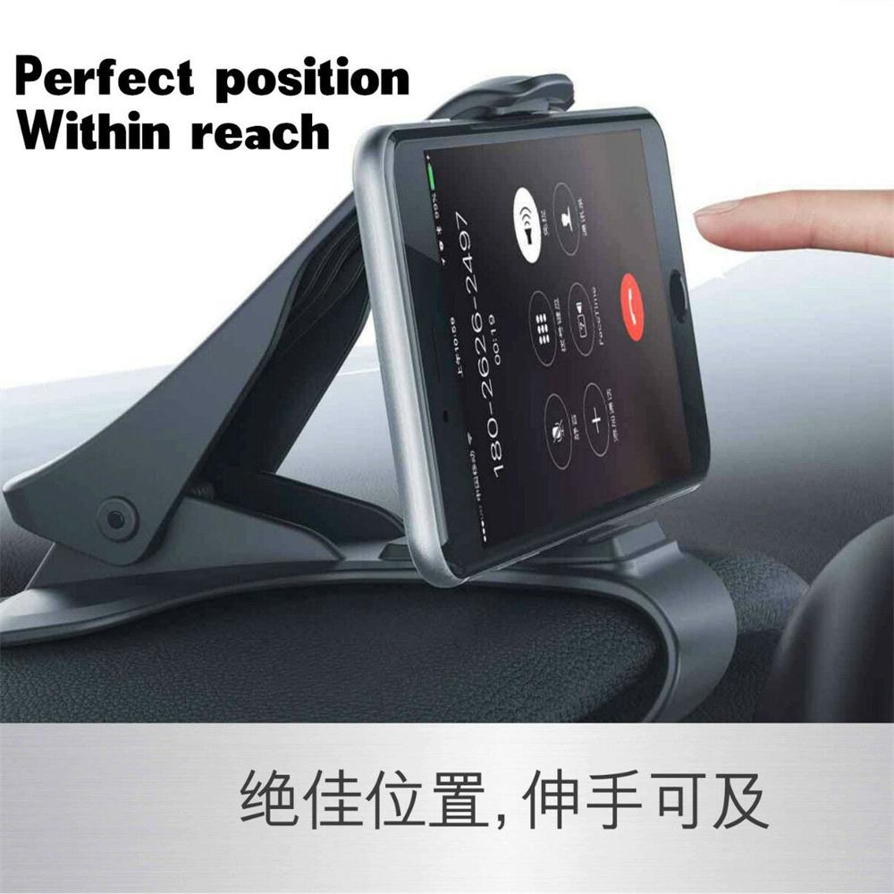 Универсальный автомобильный держатель для мобильного телефона на приборную панель, подставка, кронштейн с дизайном HUD для GPS телефона