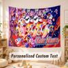 Custom Name Text Tapestry,Kirby Boho Wall Hanging, Decorative Backdrop Tapestry For Room