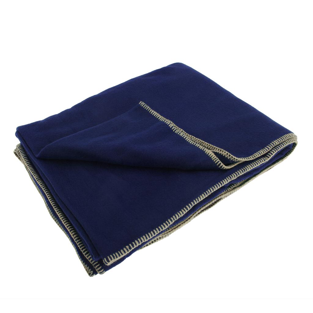 Result Plain Warm Outdoor Fleece Blanket (330gsm) (Pack of 2)
