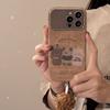 Autumn and Winter Cartoon Animals for IPhone16 Mobile Phone Case for Apple 15promax Suede 14 Hair Ball Rope 17