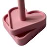Вращающийся держатель пряжи Yousheng Love Heart, 3D-печатная основа в форме сердца, диспенсер для клубков пряжи, подставка, органайзер для хранения, аксессуары для вязания крючком