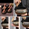 Buddhism Tibetan Singing Bowl Hand Hammered Yoga Copper Chakra Meditation Gift