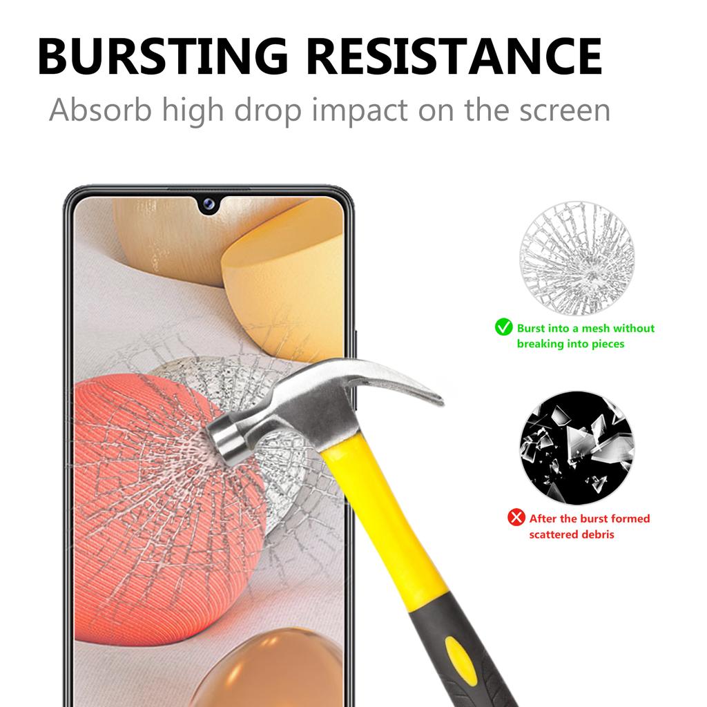 2.5D Защитная пленка из закаленного стекла с изогнутыми краями для Samsung Galaxy A42 5G