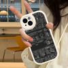 C-Calvin And H-Hobbes Phone Case For IPhone 16 15 14 13 Pro Max 11 12 Plus Leather Silicone Cover