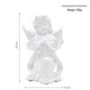 Nordic Angel Girl Sculpture - Resin Figurine for Living Room Décor