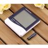 Mini Digital Thermometer Hygrometer Clock Indoor Room Temperature Humidity Gauge Meter Monitor