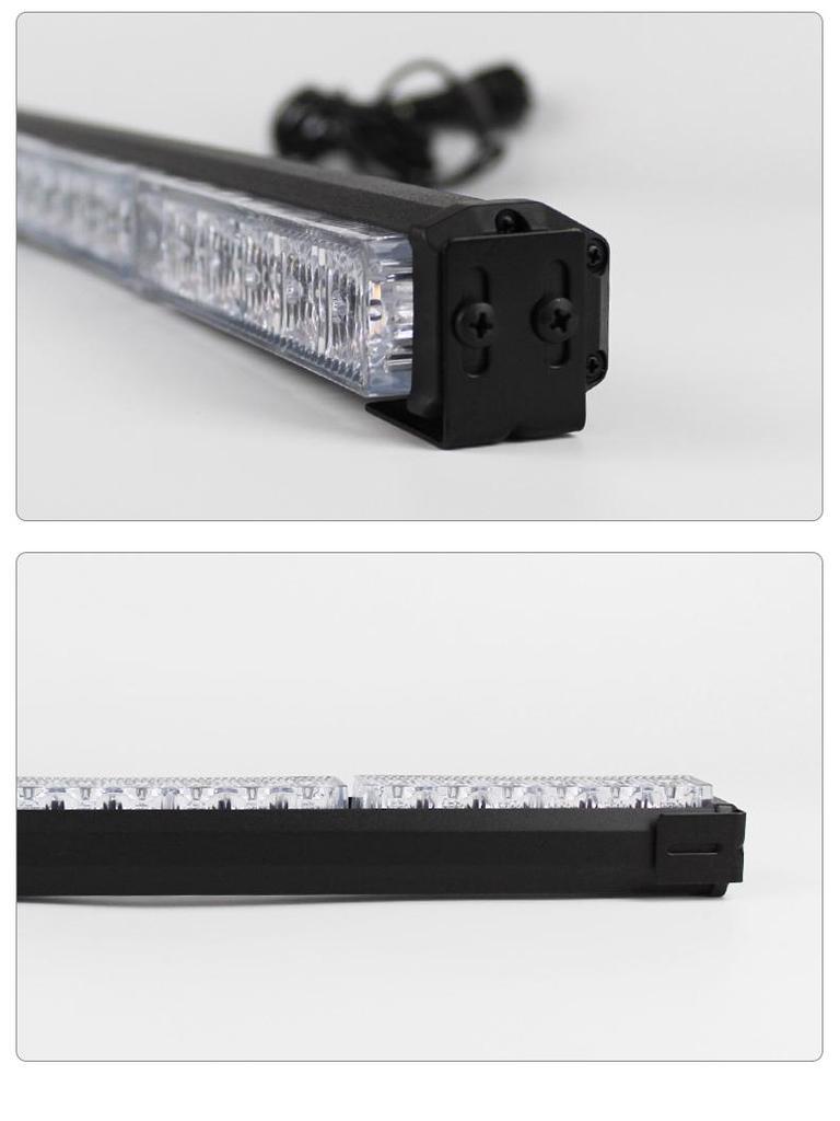 LED Strobe Warning Light Bar for Truck Roofs and Emergency Vehicles