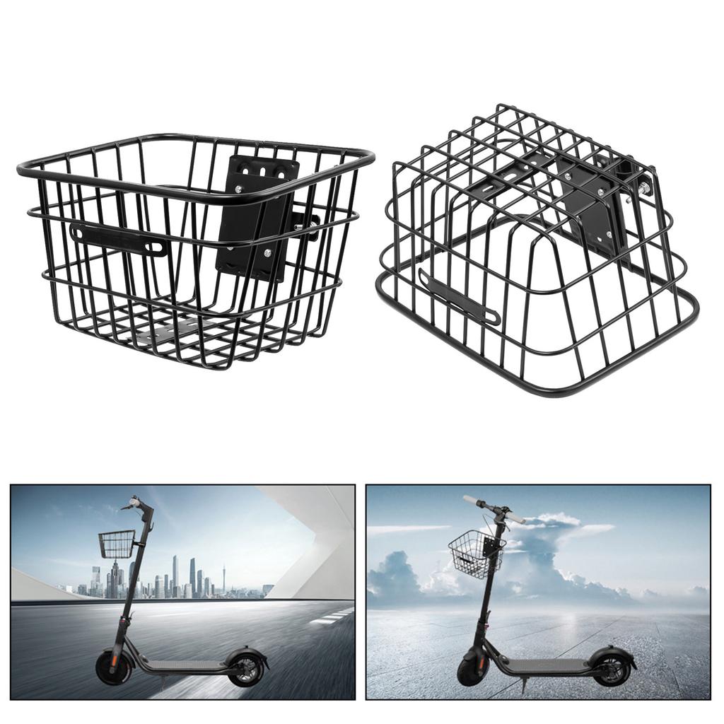 Electric Scooter Basket Bikes Basket Cycling Storage Basket Scooter Basket Kid Scooter Front Basket Thicken Cargo Basket