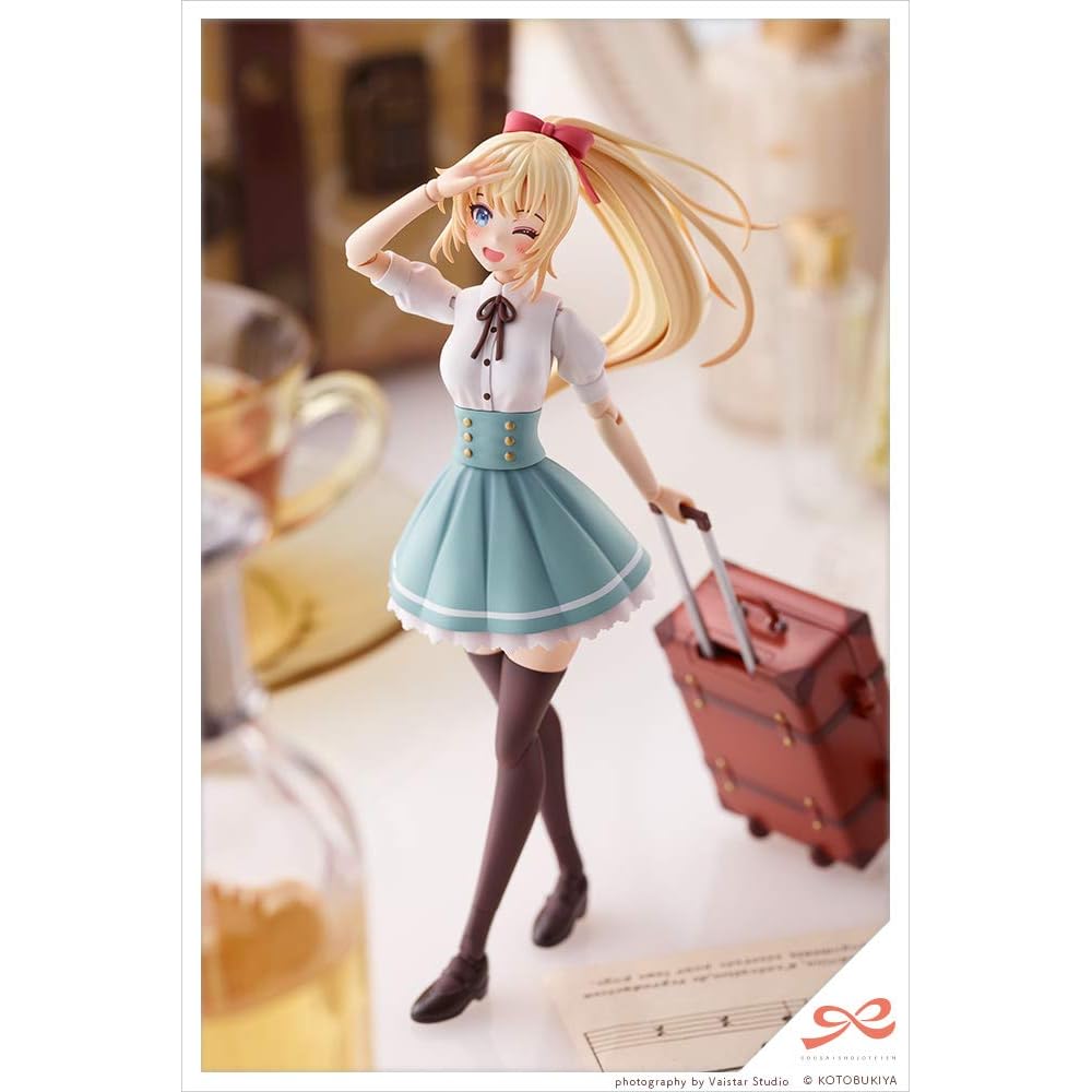 Sosai Shoujo Niwa Saeki Ritsuka Summer Uniform 1/10 Scale Plastic Model Approximately 157mm Height