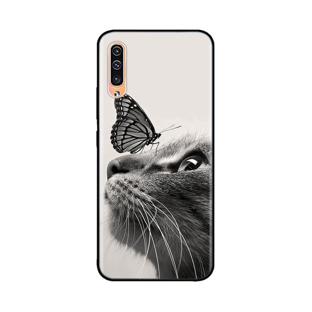 Чехол для Samsung Galaxy A50 Мягкий силиконовый задний чехол из ТПУ Мультяшный чехол для телефона для Samsung A50S A30S A50 A30 S Бампер Fundas Чехлы