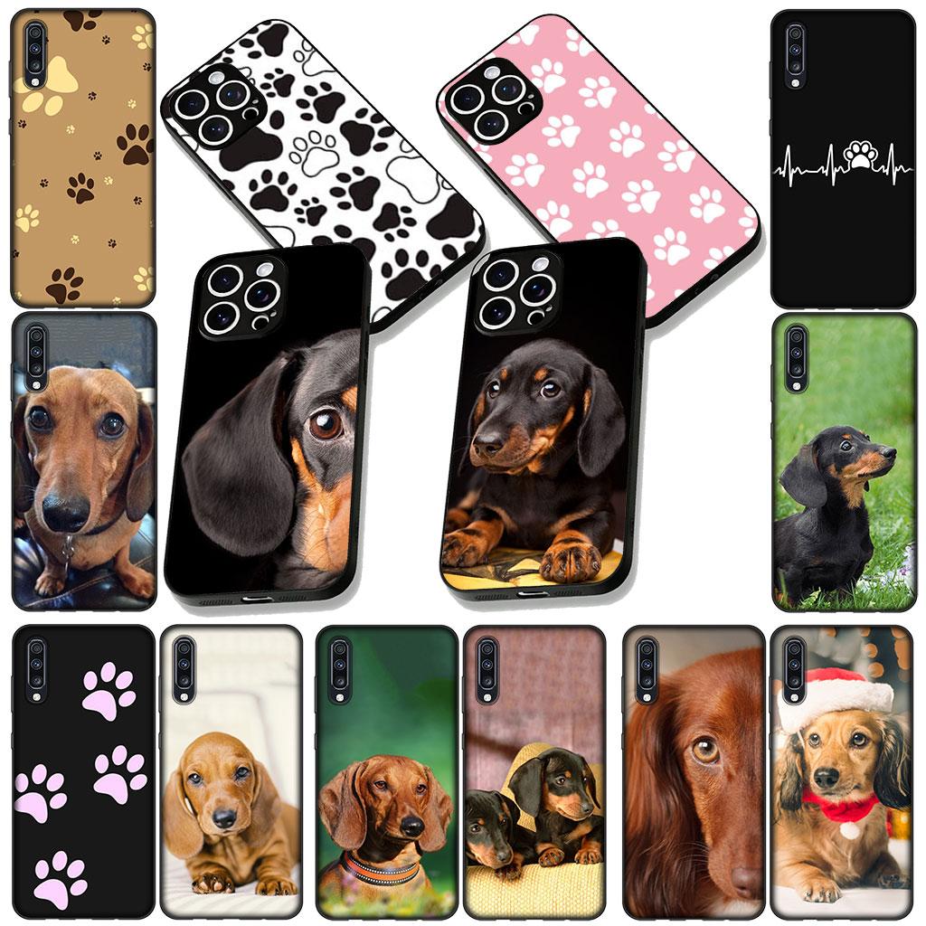 Чехол для телефона для Motorola Moto G86 G14 G35 G34 G45 G55 G64 G75 G85 G24 G15 G54 G57 Power Корпус Гибкий Чехол Лапа Такса Собака