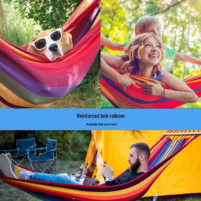OLOEY Outdoor Canvas Hammock