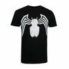 Мужская футболка Venom с эмблемой Черная S-XXL Marvel Человек-паук Официальная