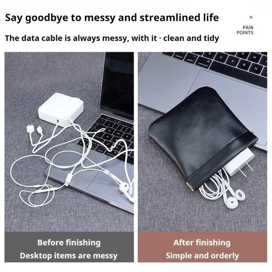 Косметичка с магнитной застежкой, водонепроницаемая, компактная, портативная, для хранения помады и наушников, многофункциональная