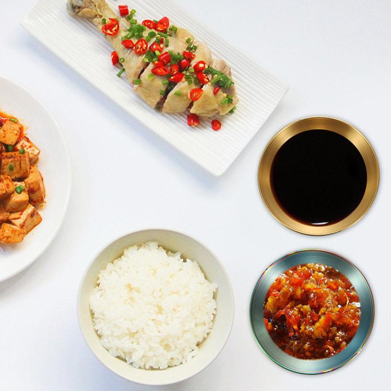 Соусница из нержавеющей стали, приправа, миска для макания в горячее, маленькая чашка для соуса, уксус для суши, соевое блюдце, поднос для закусок